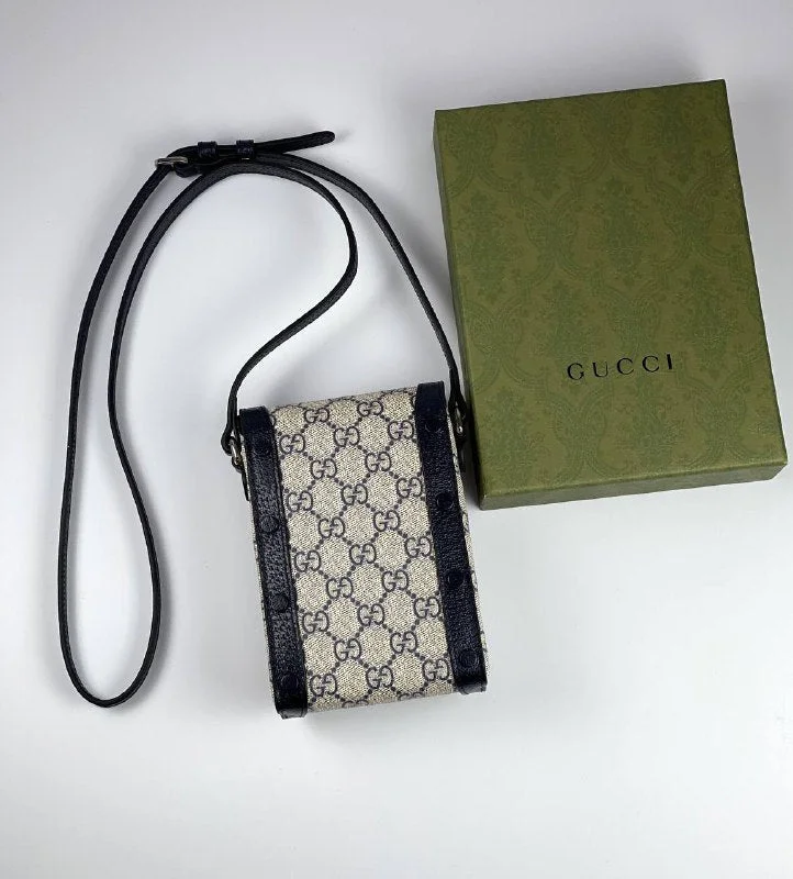 Gucci Horsebit 1955 mini bag black