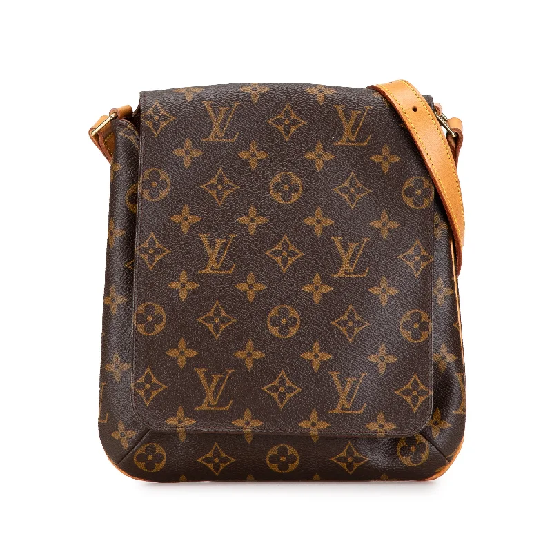 Brown Louis Vuitton Monogram Musette Salsa Short Strap Shoulder Bag