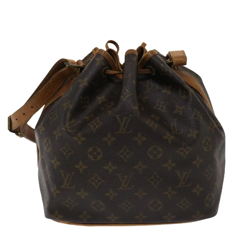 LOUIS VUITTON Monogram Petit Noe Shoulder Bag M42226 LV  rd5590