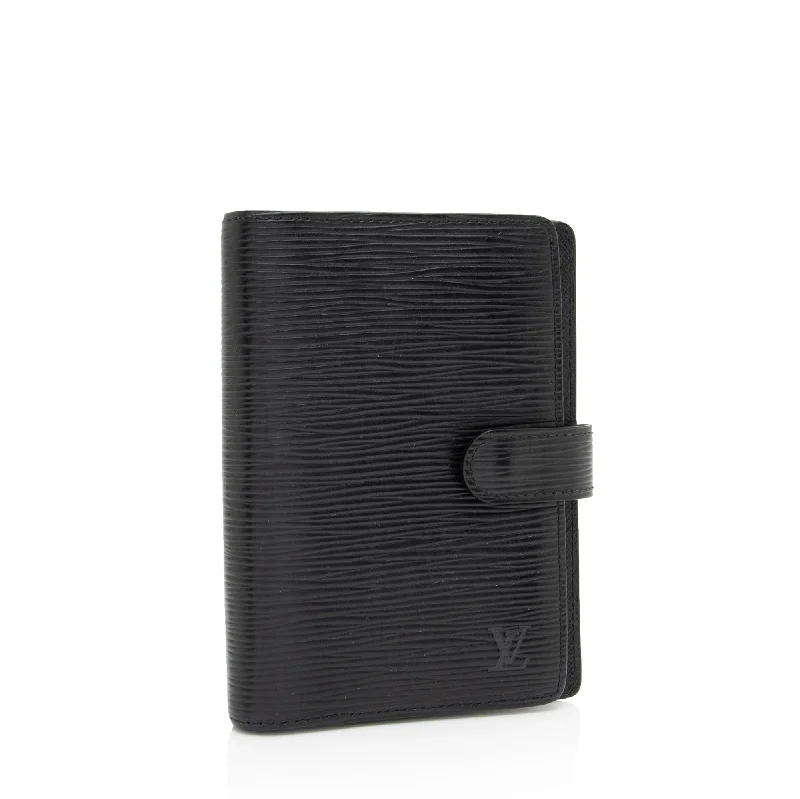 Louis Vuitton Vintage Epi Leather Small Agenda Cover (SHF-gQcGe7)