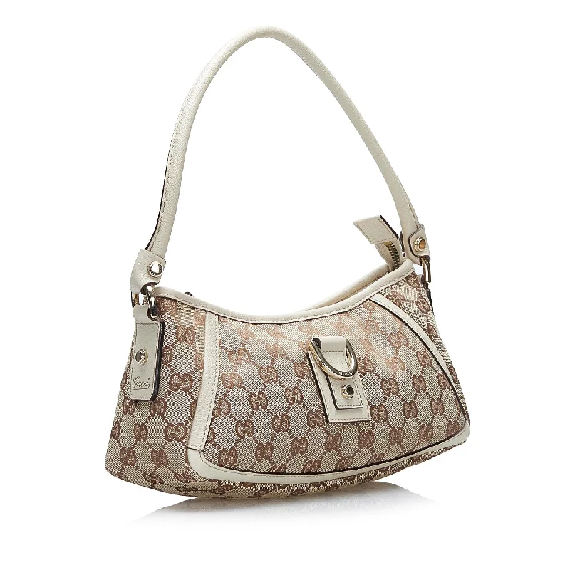 Gucci Abbey GG Canvas Baguette (37192)