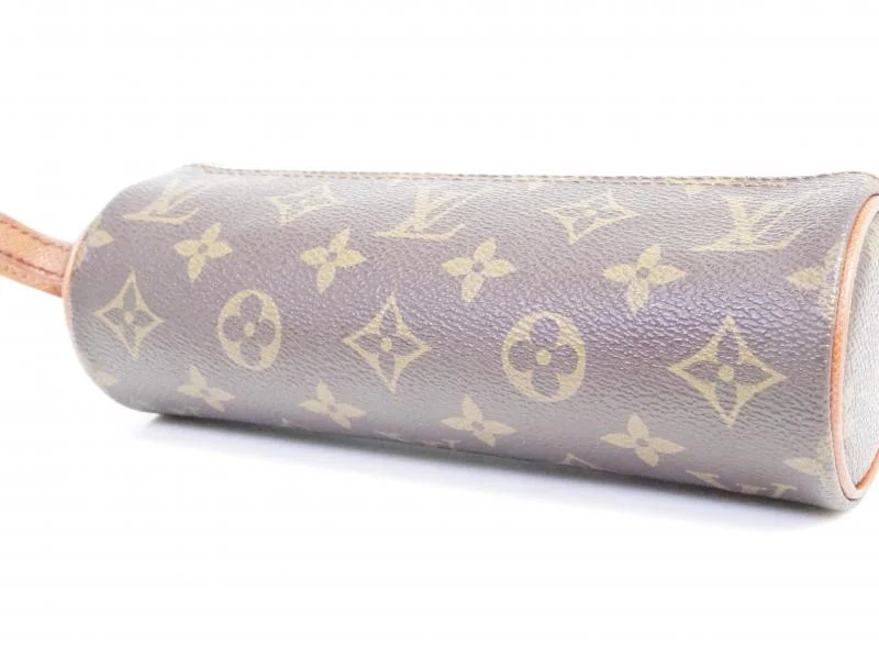 Authentic Pre-owned Louis Vuitton Monogram Trousse Ronde Pen Case Cosmetic Pouch Bag M47626 191800