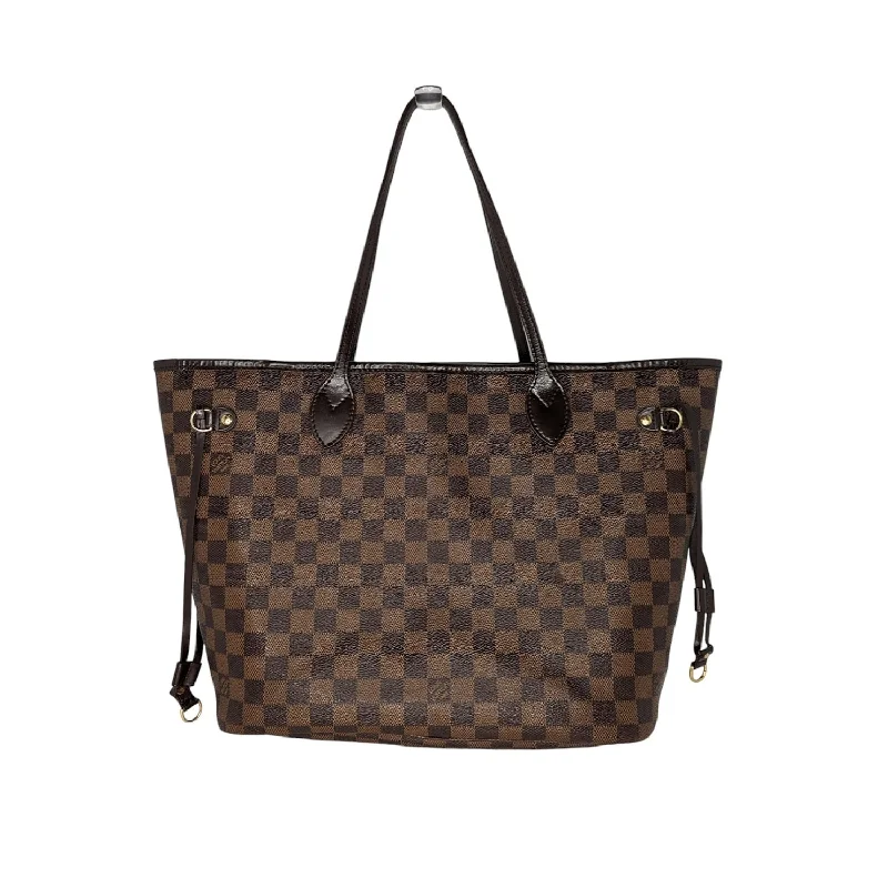 Louis Vuitton 2012 Neverfull Damier Ebene MM Tote