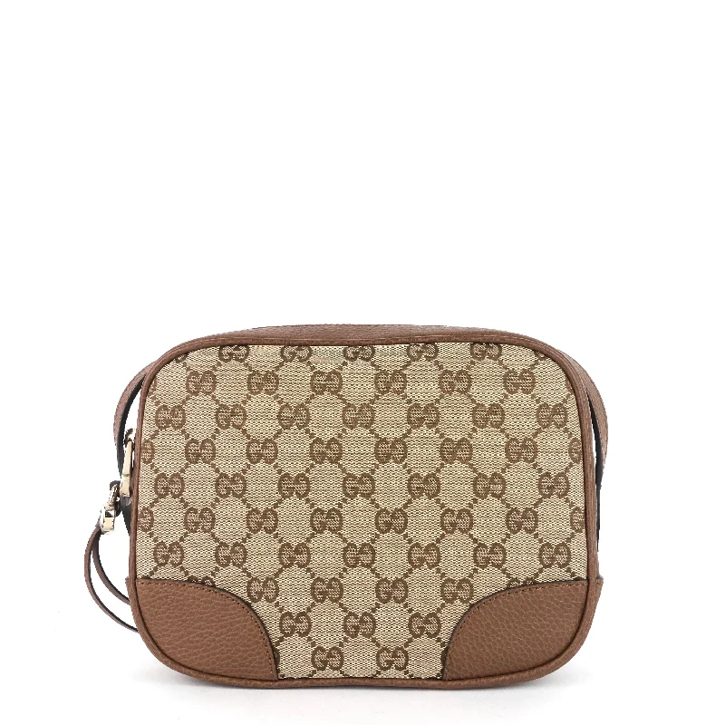 Bree Mini GG Canvas Messenger Bag