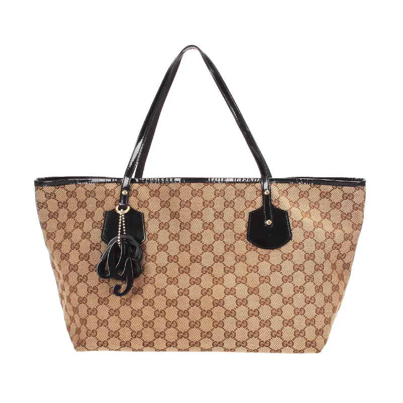 Gucci GG Canvas Jolicoeur Tote  (SHG-12480)