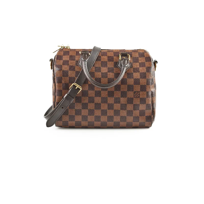 Louis Vuitton Speedy 25 Bandoulière Damier Ebene