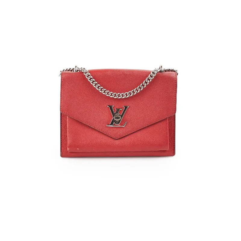 Louis Vuitton Lock Me Red Shoulder Bag