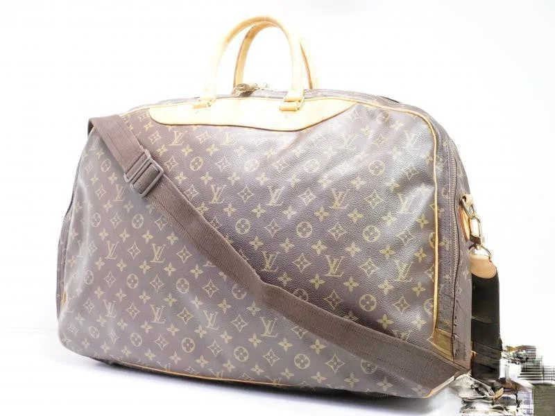 Authentic Pre-owned Louis Vuitton Monogram Alize 2 Poches Traveling Soft Suitcase M41392 181127