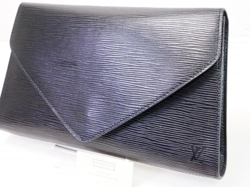 Authentic Pre-owned Louis Vuitton Vintage Epi Black Pochette Arts-deco Gm Clutch Bag M52632 210470