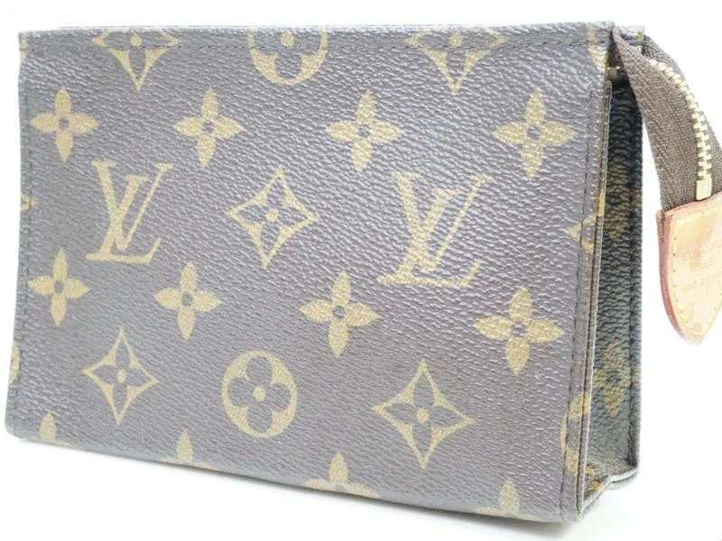 Authentic Pre-owned Louis Vuitton Monogram Poche Toilette Cosmetic Case Pm Bag M47546 170615