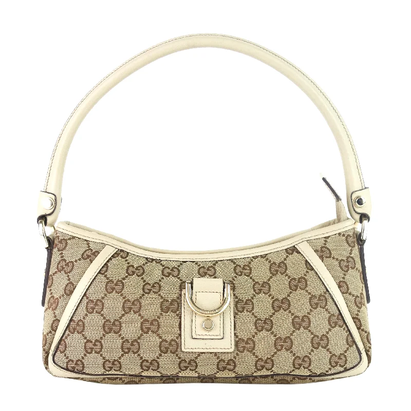 Abbey D-Ring Monogram Canvas Pochette Bag