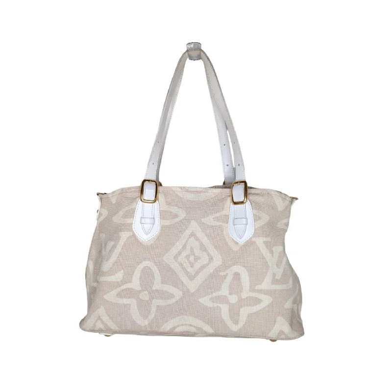 Louis Vuitton Limited Edition Beige Tahitienne Cabas Bag