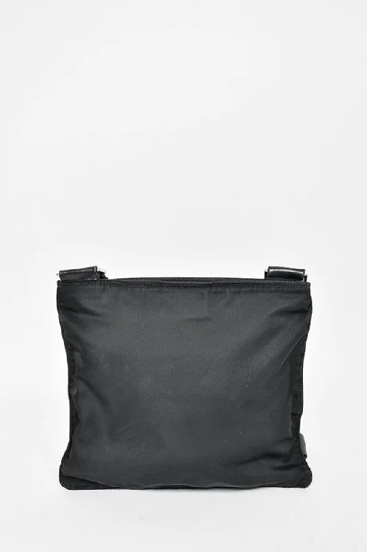 Prada Black Nylon Tessuto Crossbody Bag