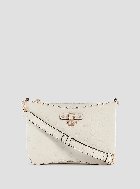 White Gerty Crossbody Bag