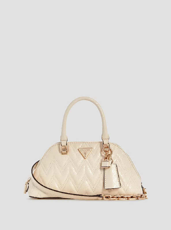 White Adelard Satchel Bag