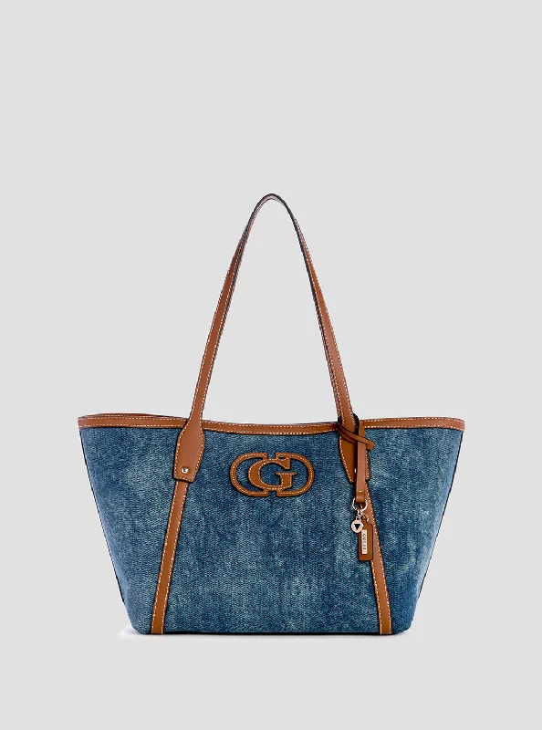 Blue Denim Sebina Tote Bag