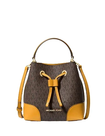 Michael Michael Kors Mercer Small Logo Bucket Bag