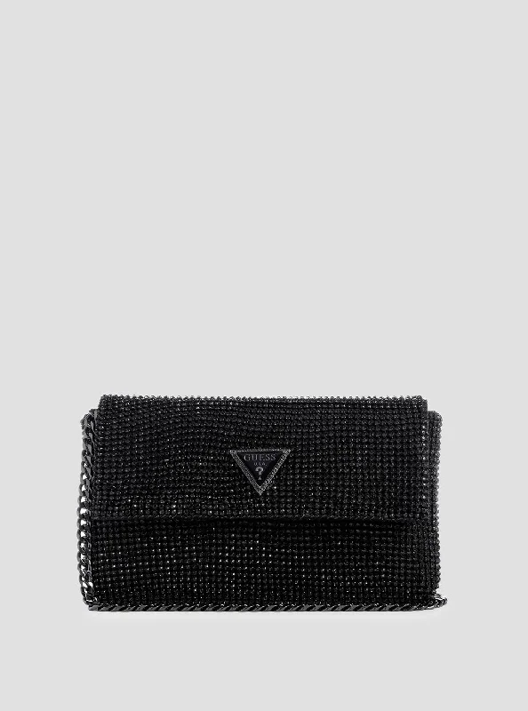 Black Zalina Clutch Bag