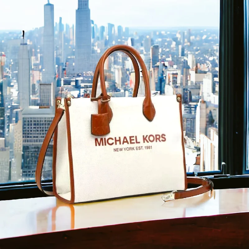 Michael Kors Large Tote Bag - Unique Design (Brown)