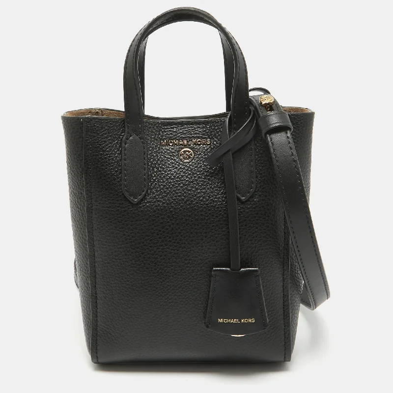 Black Leather Extra Small Sinclair Tote