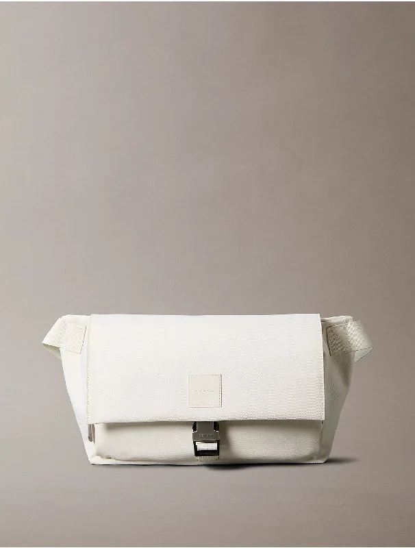 Men's Utility Messenger Sling Bag - White