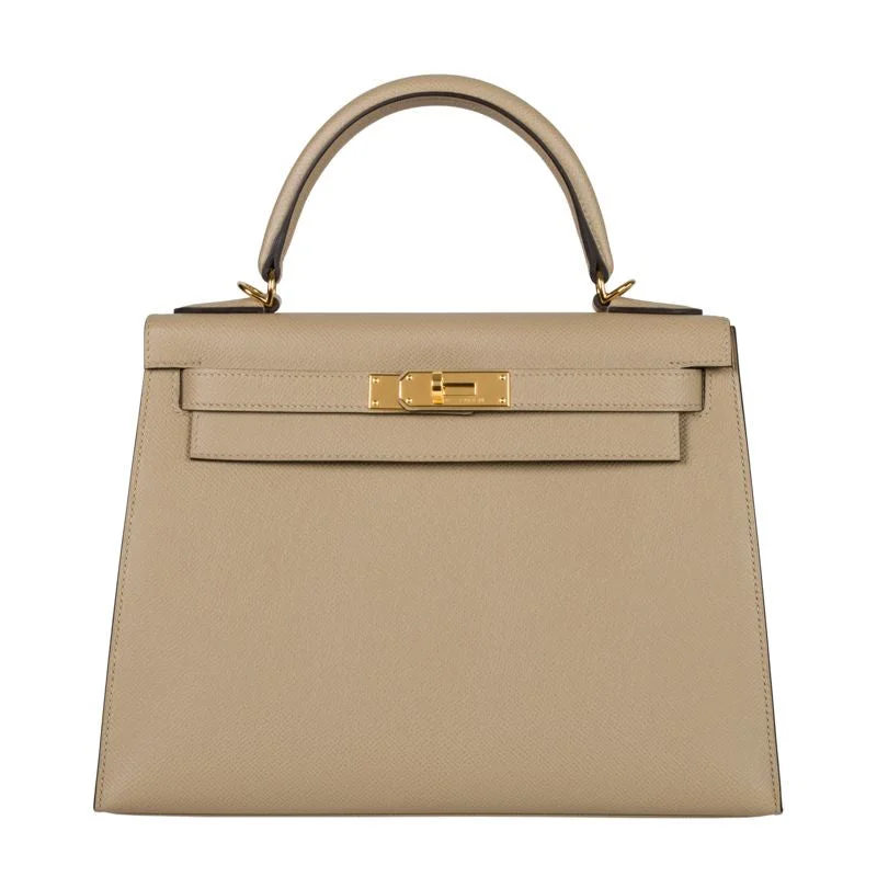 Hermès 28cm Kelly Sellier Trench Epsom Leather Gold Hardware