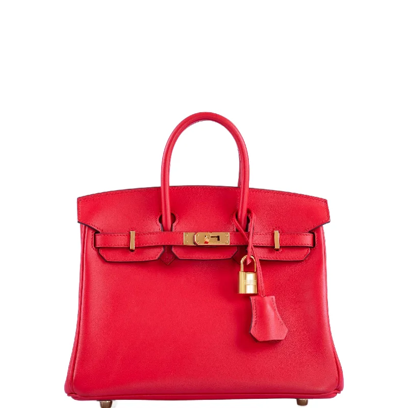 Hermès Birkin 25 Rouge de Coeur Veau Jonathan Gold Hardware